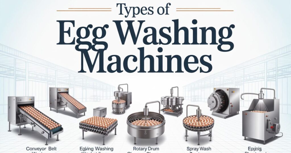 types of egg machines